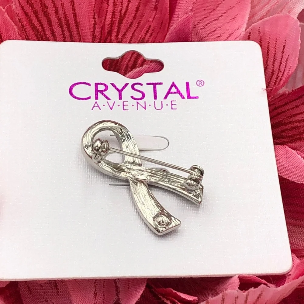 🌼 SURVIVOR Pink Ribbon Breast Cancer Brooch Pin